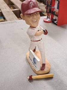 lot 114 image: Scott Rolen Reds Baseball theme Bobblehead Collectible Figurine