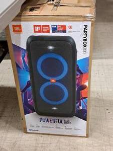 lot 123 image: JBL Party Box 100 Bluetooth Speaker