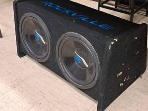 lot 124 image: Rockwell 10 Dual Subwoofer