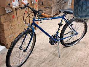 lot 215 image: Woodlands 21 Mens Trail Bike 20 Blue Frame