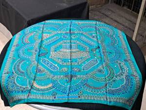 lot 65 image: Hermes (Paris) Marquis De Lafayette Womens Designer Scarf with Box
