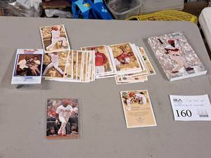 lot 160 image: Lot of  Assorted Philadelphia Phillies Collectibles - Phillies Phesitival Photo Set, Childrens Hospital of hiladelphia 2008 Phillies Photo Card Set, 2008 Media Guide Paperback Book