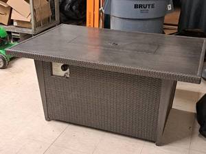 lot 221 image: Propane Fire Pit with Cover