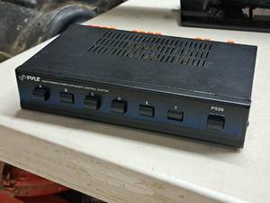 lot 226 image: Pyle High Power Stereo Speaker Control Center PSS6