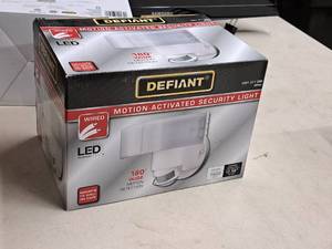 lot 229 image: Defiant LED Motion Activated Security Light  Wired