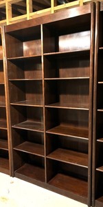 lot 42 image: Beautiful Double Bookshelf