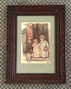 lot 80 image: The First Snowfall Framed Print