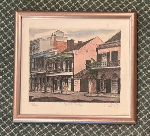 lot 90 image: Gallier House Limited Edition Print by Jack R. Miller