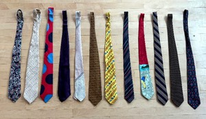 lot 149 image: Twelve Distinctive Neckties by Gianni Versace, Christian Dior, Briar, Charvet and More