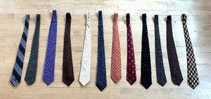 lot 186 image: 12 Stylish Neckties by Ermenegildo Zegna, Stefano Ricci, Christian Dior and More