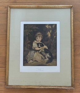 lot 198 image: Miss Bowles Print by Sir Joshua Reynolds