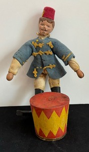 lot 210 image: Charming Vintage Circus Doll