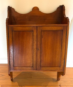 lot 220 image: Vintage Wall Mount Cabinet