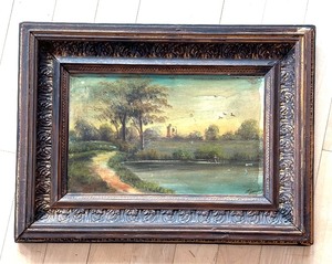 lot 242 image: Original Painting by Thomson