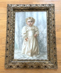 lot 248 image: Vintage Portrait Print