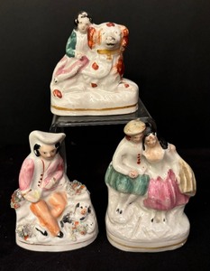 lot 169C image: Three Antique Victorian Figurines