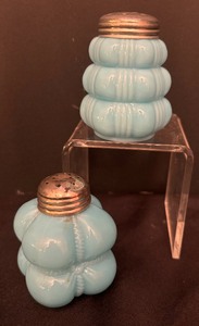 lot 179B image: Two Antique EAPG Salt  Pepper Shakers