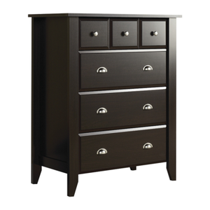 lot 62 image: Sauder Shoal Creek 4-Drawer Chest, 34-34W x 18-12D x 42-12H, Color as Pictured