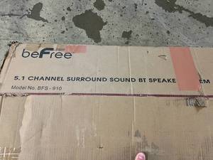 beFree 5.1 Channel Surround Sound BT Speaker System