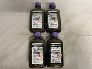 4 Bottles of Robitussin Naurals Cough Sleep