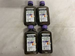 4 Bottles of Robitussin Naurals Cough Sleep