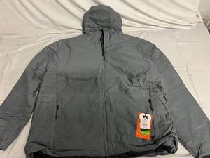 Storm Creek Mens Eco-Insulated Hoodie - XL - Gray
