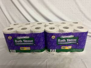 2 x 12 Packs of Pasque 2-Ply Bath Tissue