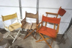 lot 21 image: Directors chairs