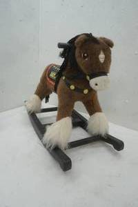 lot 77 image: rocking horse 22 tall