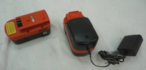 lot 149 image: Black & Decker 18V slide pack batteries