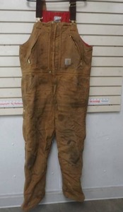 lot 176 image: Carhartt overalls 34x30