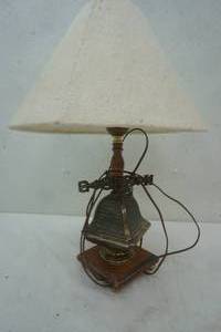 lot 210 image: vintage lamp. about 2x1