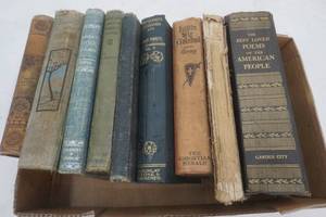lot 214 image: antique book lot 1914, 1916, 1942, 1929, 1924, 1915