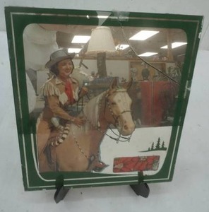 lot 218 image: vintage mirror piece