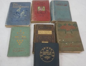 lot 221 image: Antique book lot