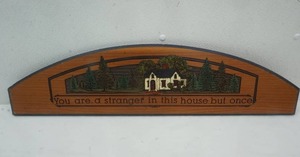 lot 238 image: House Sign