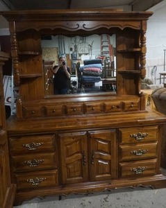 lot 259 image: Dresser, armoire