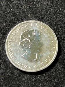 lot 51 image: HALF TROY OZ .9999 FINE SILVER SPECIAL SERVICE FORCE ROUND