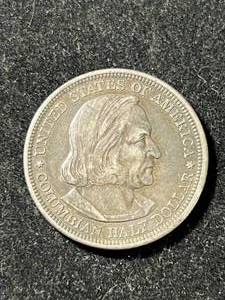 lot 65 image: 1893 US COLOMBIAN EXPO HALF DOLLAR