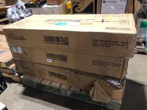 lot 38 image: Twin Murphy Bed- White   Missing Box  Customer Returns See Pictures
