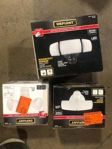lot 12 image: Lot of Assorted Lighting Various Models and Conditions    Customer Returns See Pictures