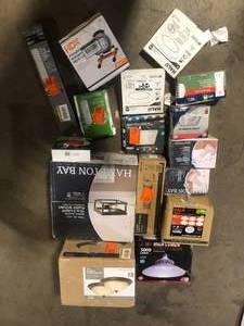 lot 13 image: Lot of Assorted Lighting Various Models and Conditions    Customer Returns See Pictures