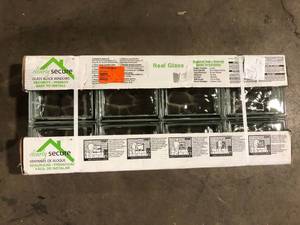 lot 35 image: Clearly Secure Glass Block Windows   Customer Returns See Pictures