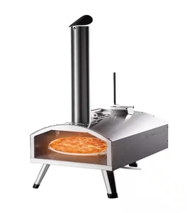 lot 16 image: Westinghouse Dual Fuel Wood and Propane Artisan Outdoor Pizza Oven with Rotating Stone