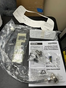 lot 59 image: Moen 5-Series Premium Electronic Add-On Bidet Toilet Seat EB2000