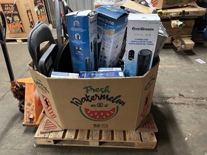 lot 131 image: Pallet Of Misc Customer Returns Inlcuding, Fans, Cleaning Tools, Faucets, & More  - Untested