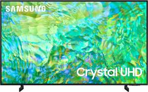 lot 12 image: SAMSUNG 65-Inch Class Crystal UHD 4K CU8000 Series PurColor, Object Tracking Sound Lite,Q-Symphony,Motion Xcelerator,Ultra Slim,Solar Remote,Smart TV with Alexa Built-in (UN65CU8000,2023 Model),Black - Retail $748