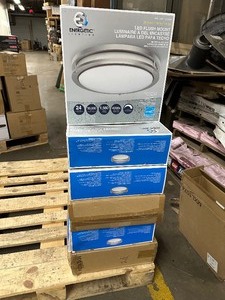 lot 158 image: 6 New Energetic Lighting 14 Flush Mount LED Ceiling Lights