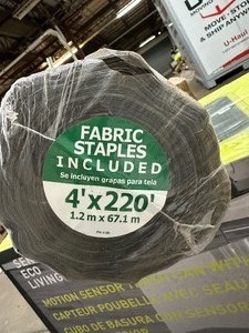 lot 163 image: New Huge Dalen 4 Ft x 220 Ft Pro Shield Commercial Grade Landscaping Fabric