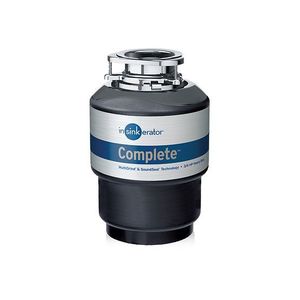 lot 27 image: InSinkerator Complete Garbage Disposal 34 HP with Cord, 2 Stage Multigrind With Noise Reduction Sound Seal